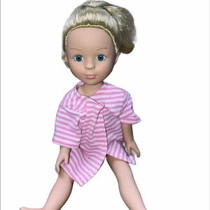 Blonde girl with freckles cititoy doll